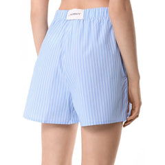Hinnominate Blue Cotton Short - XS