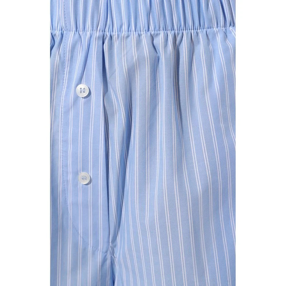 Hinnominate Blue Cotton Short - XS - Bermudas