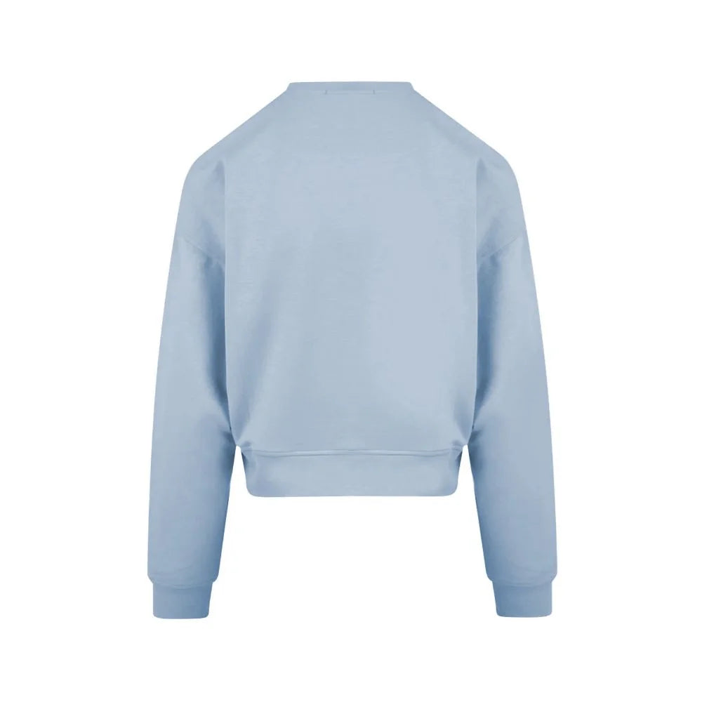 Hinnominate Blue Modal Women Sweater - L - Sweatshirts