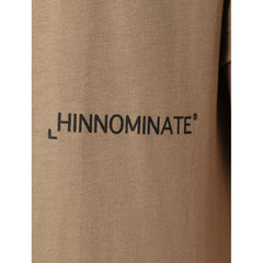 Hinnominate Brown Cotton T-Shirt - M - T-Shirts