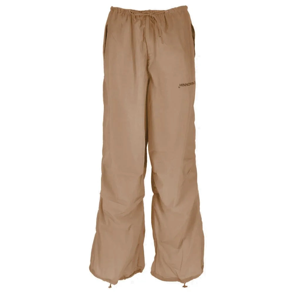 Hinnominate Brown Nylon Women Trouser - XL - Trousers