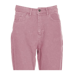 Hinnominate Chic Pink Raw Cut Bottom Jeans - M - Jeans