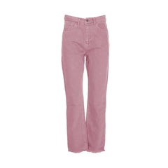 Hinnominate Chic Pink Raw Cut Bottom Jeans - M - Jeans