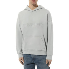 Hinnominate Gray Cotton Men Hoodie - Hoodies
