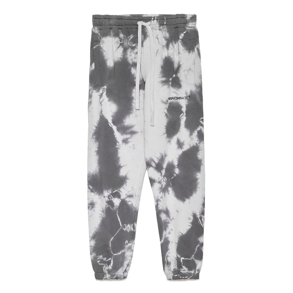 Hinnominate Gray Cotton Men Track Trouser - Joggers