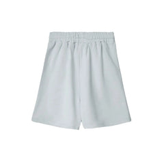 Hinnominate Gray Cotton Short - Jogger Shorts