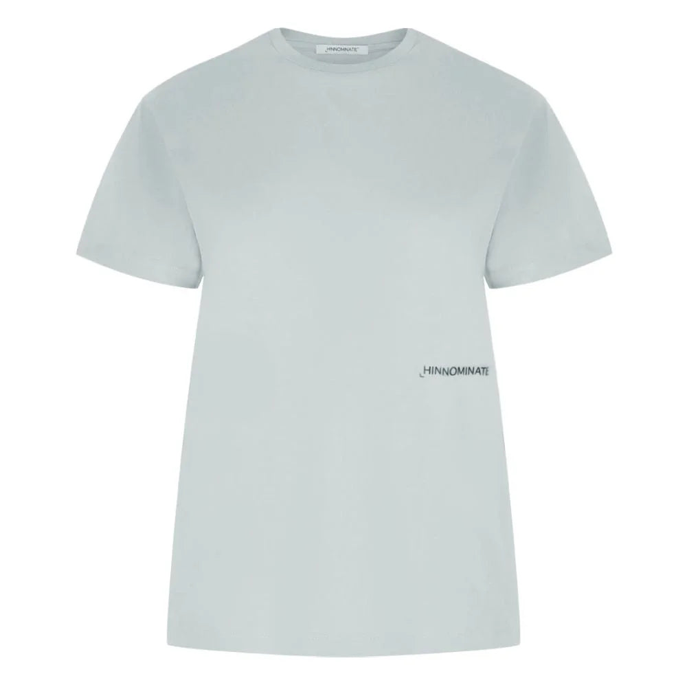 Hinnominate Gray Cotton Women T-Shirt - T-Shirts