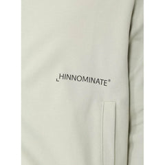 Hinnominate Green Cotton Men’s Hoodie - Hoodies