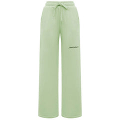 Hinnominate Green Cotton Women Palazzo Pants