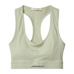 Hinnominate Green Polyamide Women Top - Sports Bras