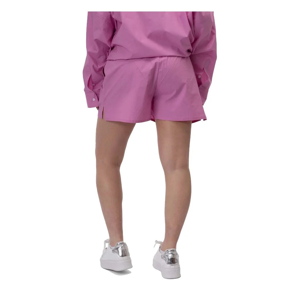 Hinnominate Pink Cotton Short - XS - Bermudas