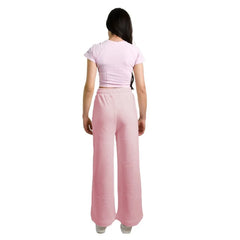 Hinnominate Pink Cotton Women Palazzo Pants - L - Pants