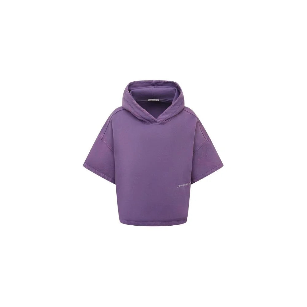 Hinnominate Purple Cotton Women Hoodie - XS - Hoodies