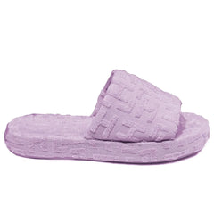 Hinnominate Purple Cotton Women Slipper - Slippers
