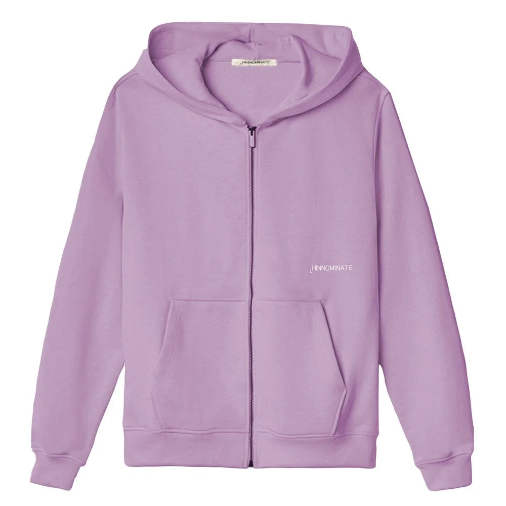 Hinnominate Purple Cotton Women Sweater - Hoodies