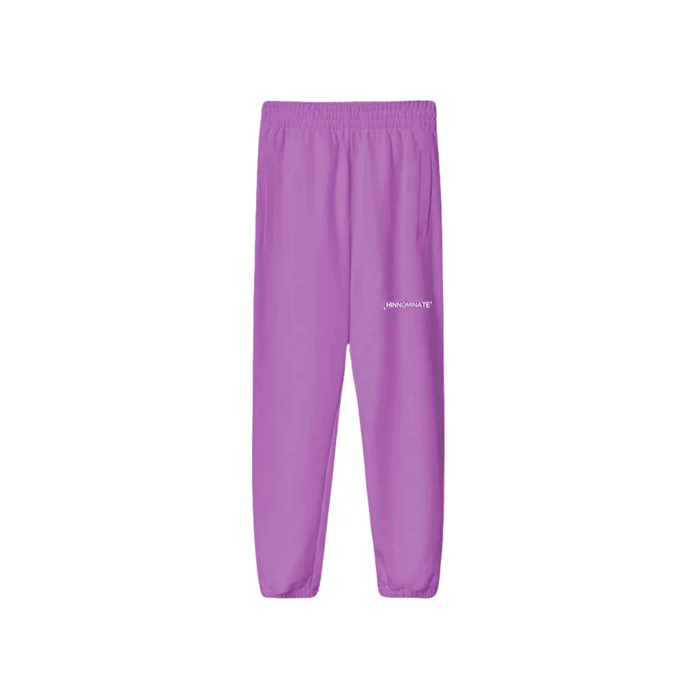 Hinnominate Purple Cotton Women Trouser - Joggers
