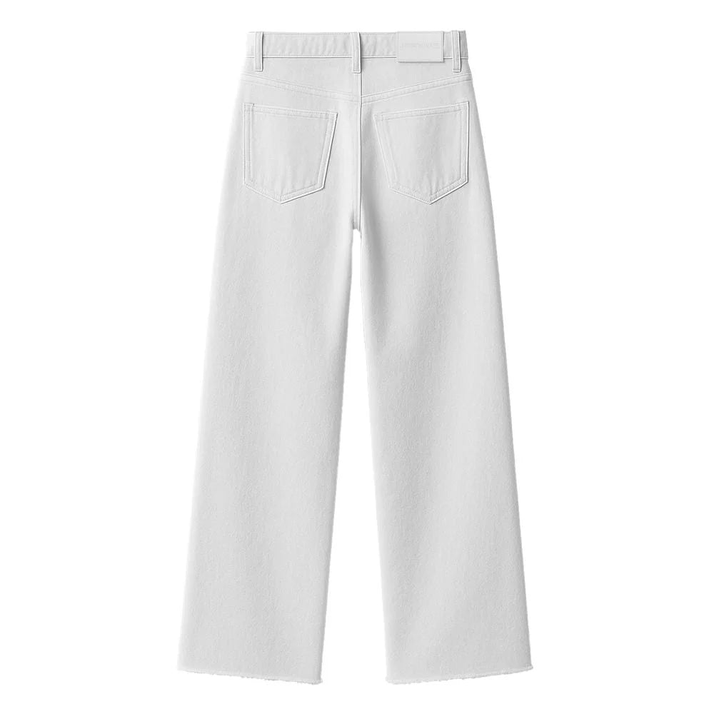 Hinnominate White Cotton Women Jeans - Jeans