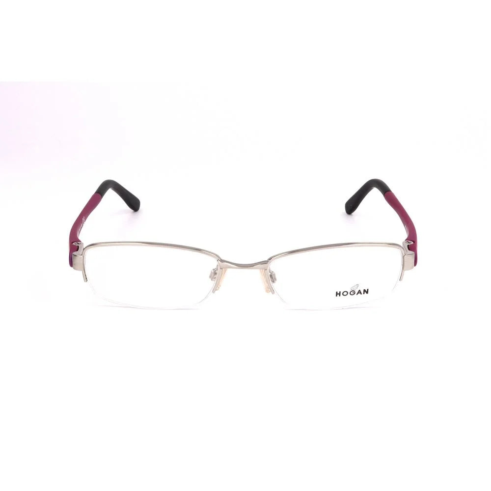 Hogan Gray Metal Frames - Eyeglasses