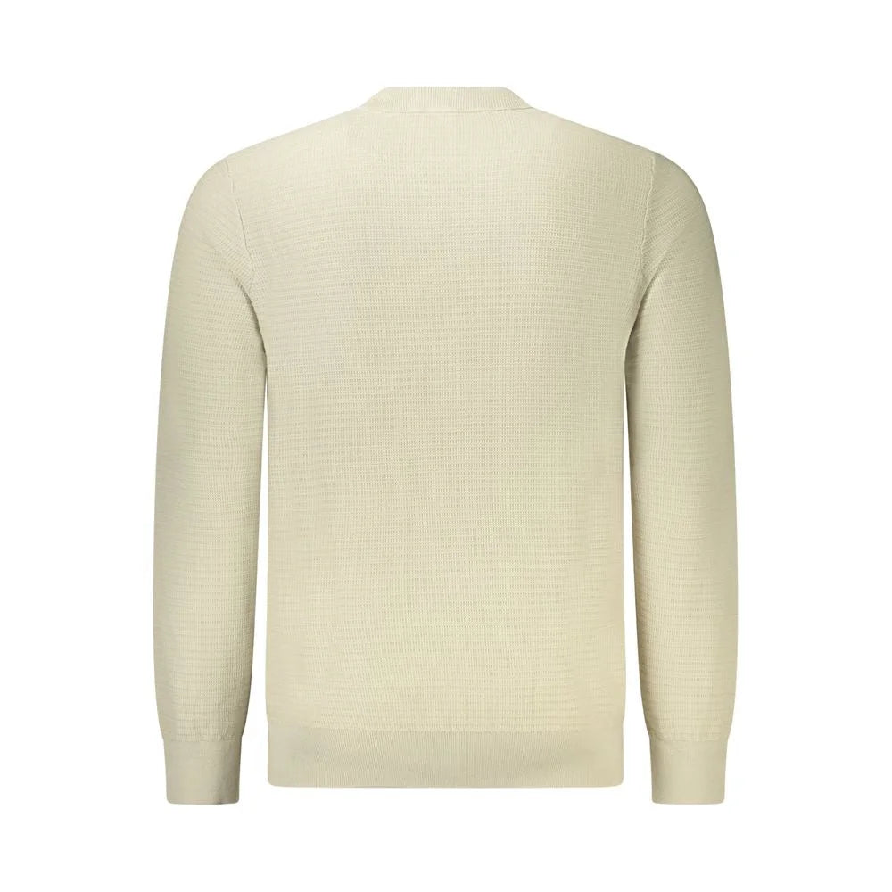 Hugo Boss Beige Cotton Men Sweater - XXL