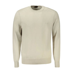 Hugo Boss Beige Cotton Sweater - Sweaters