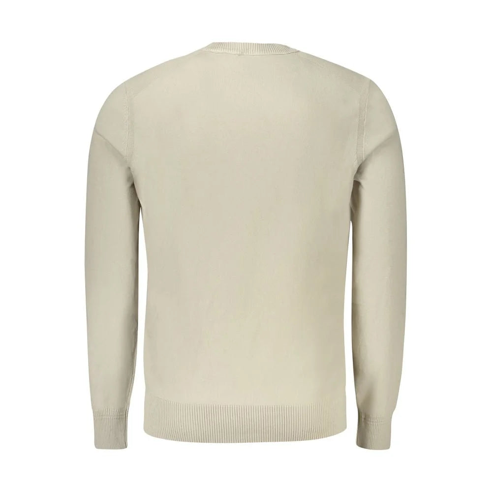 Hugo Boss Beige Cotton Sweater - Sweaters