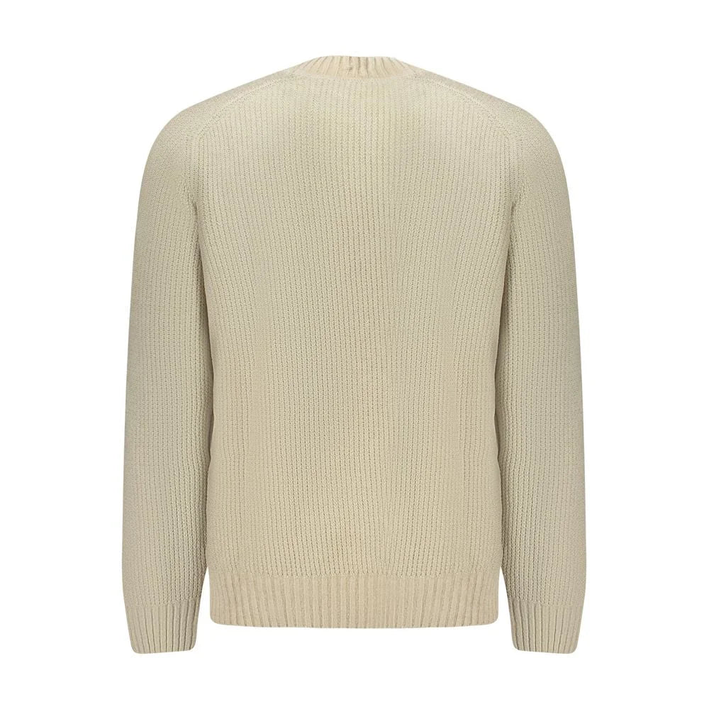 Hugo Boss Beige Cotton Sweater - XL