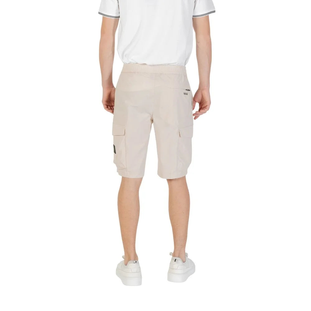Hugo Boss Beige Polyester Bermuda