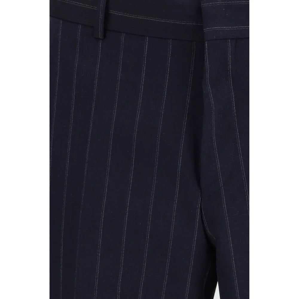 Hugo Boss Black Blue Wool Oves Aries Two-Piece Suit