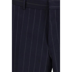 Hugo Boss Black Blue Wool Oves Aries Two-Piece Suit