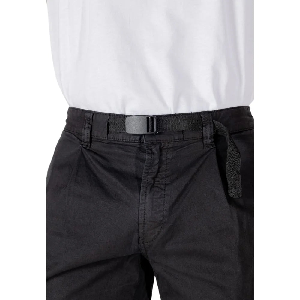 Hugo Boss Black Cotton Bermuda