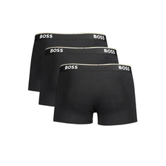 Hugo Boss Black Cotton Men Boxer Underwear Pack - Boxer Briefs