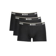Hugo Boss Black Cotton Men Boxer Underwear Pack - Boxer Briefs