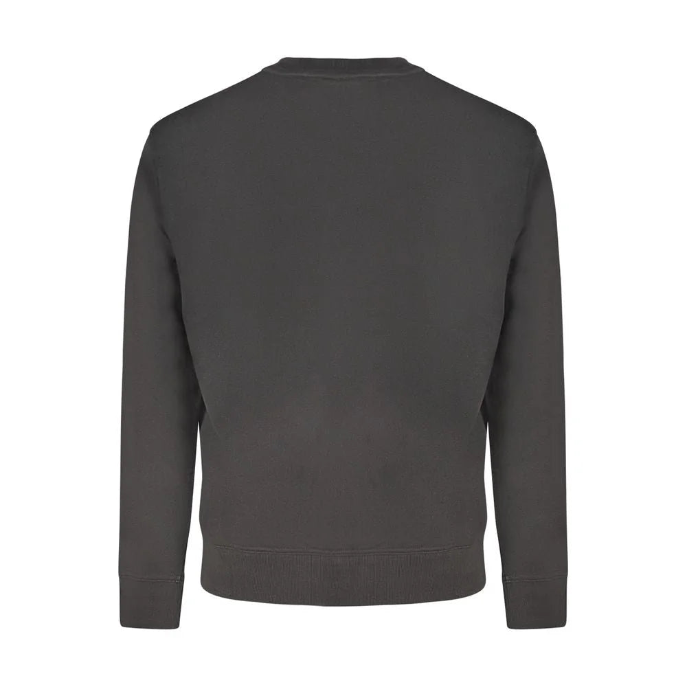 Hugo Boss Black Cotton Men Sweater