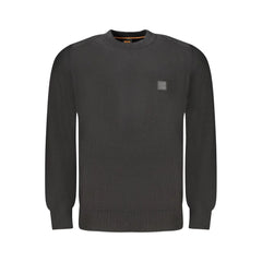 Hugo Boss Black Cotton Men Sweater - S