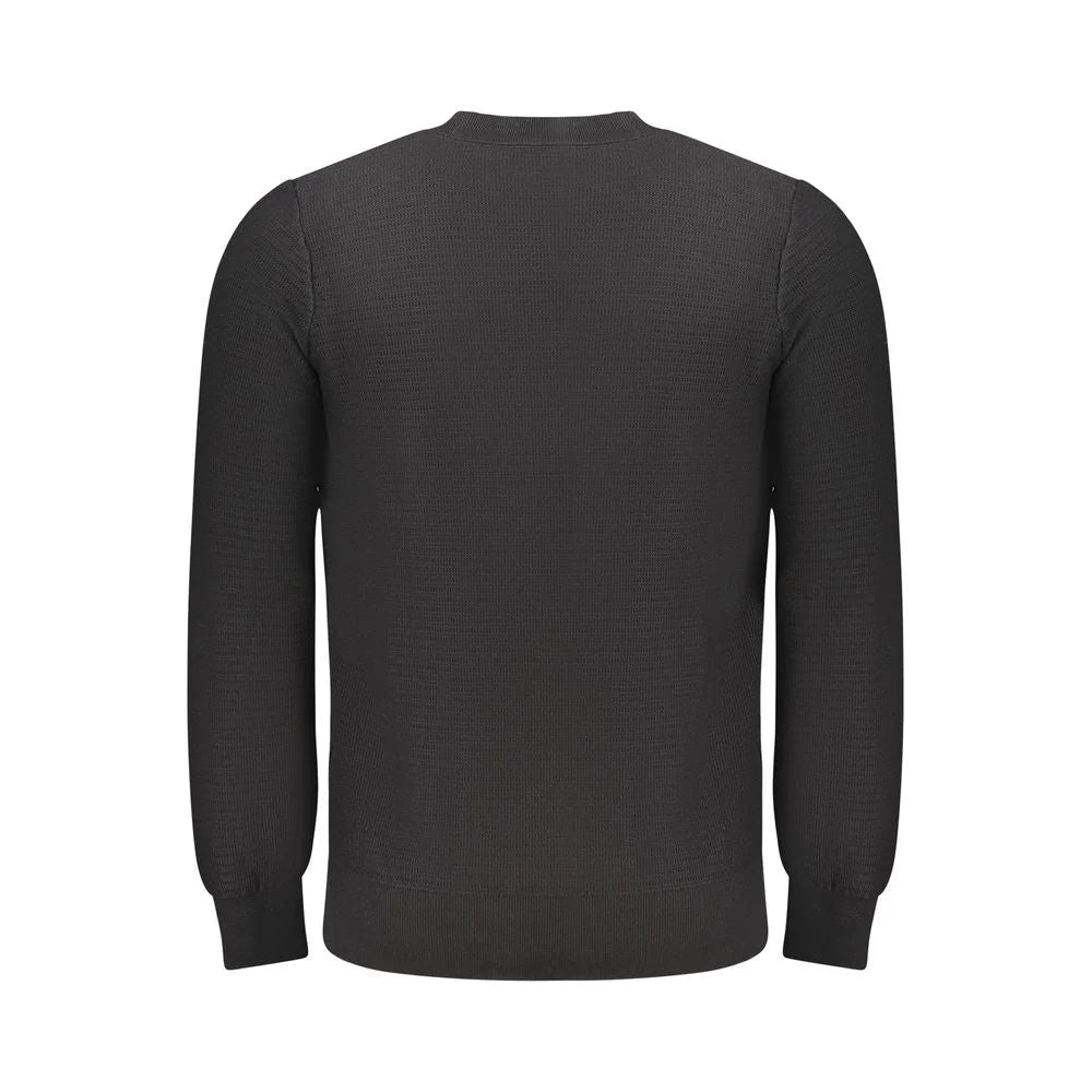 Hugo Boss Black Cotton Men Sweater - S