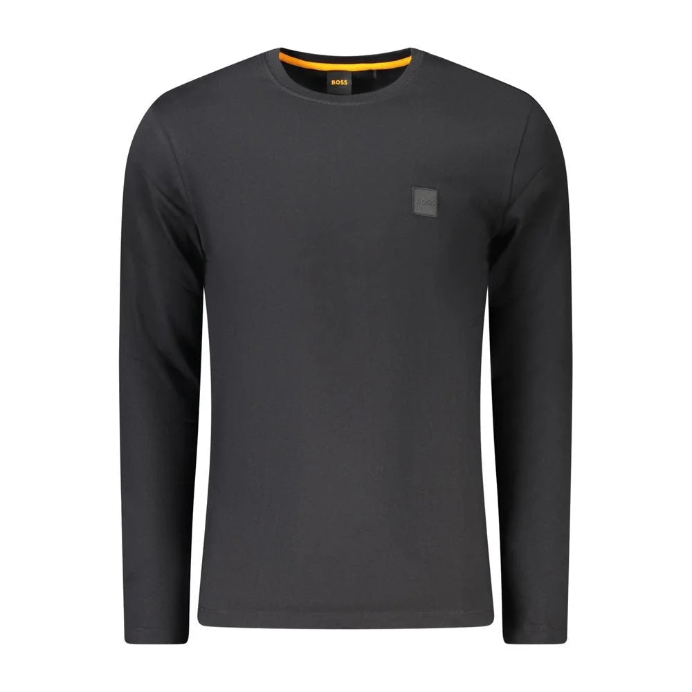 Hugo Boss Black Cotton Men TShirt