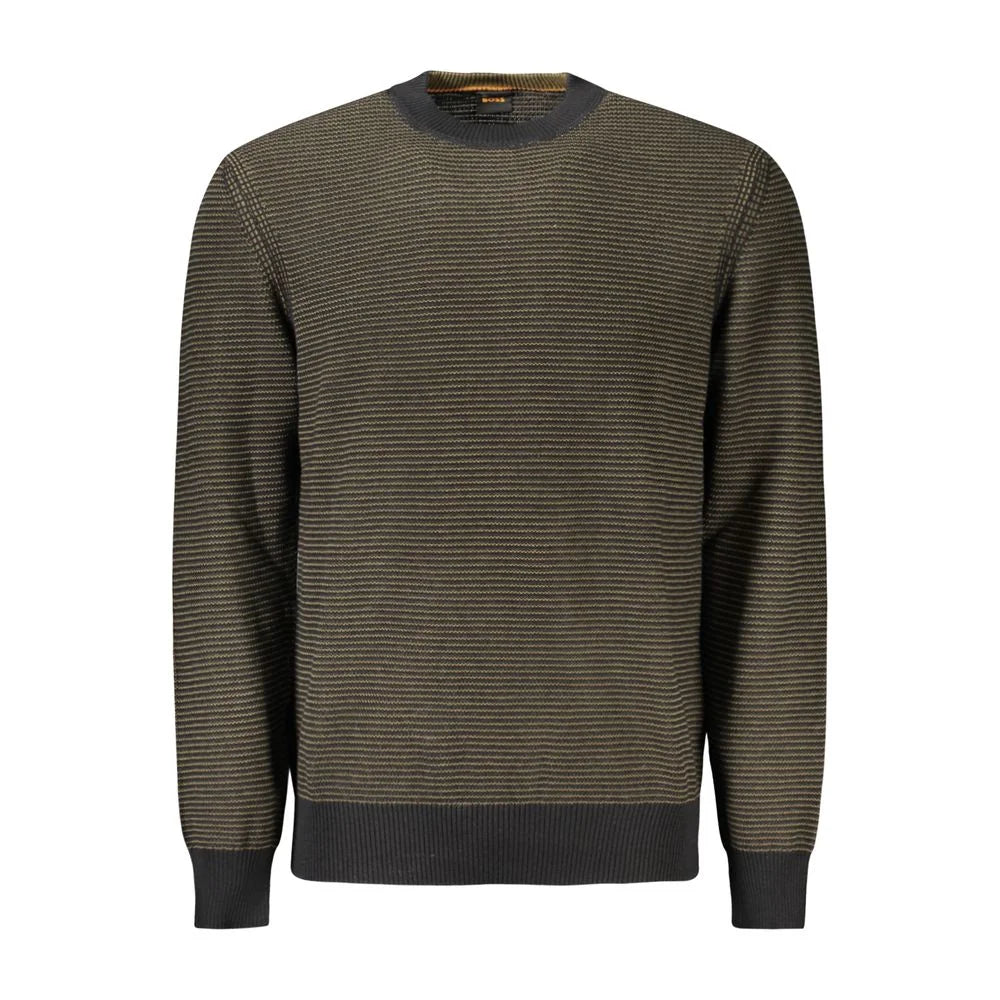 Hugo Boss Black Cotton Sweater - S