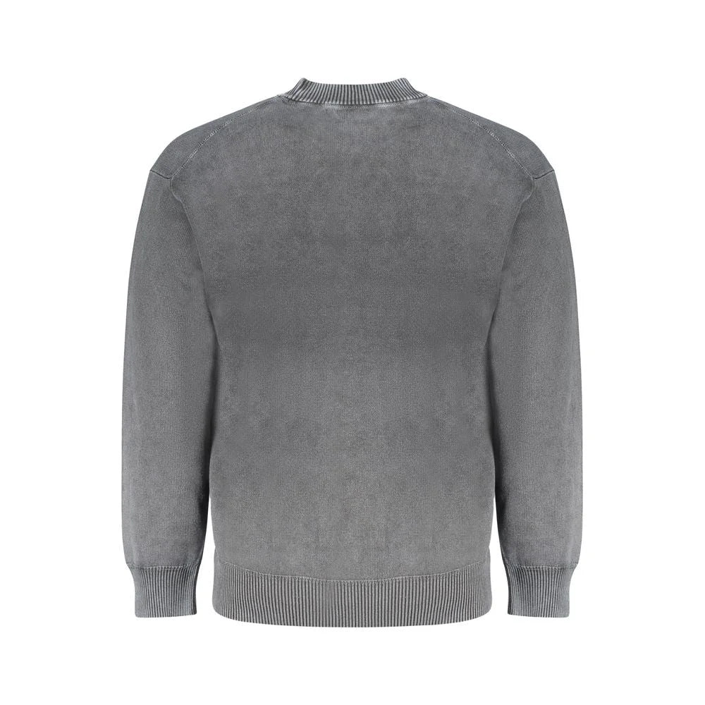 Hugo Boss Black Cotton Sweater - Sweaters