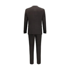 Hugo Boss Black Gray Wool Oves Aries Two-Piece Suit