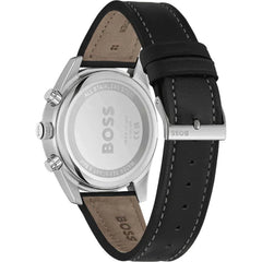 Hugo Boss Black Leather Dress Watch