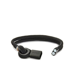 Hugo Boss Black Nylon Bracelet - 17.5CM