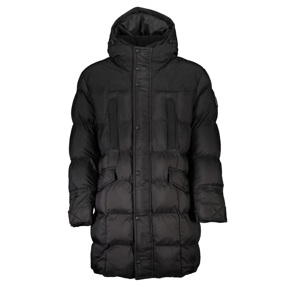 Hugo Boss Black Polyamide Men Jacket - Puffer Jackets