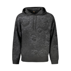 Hugo Boss Black Wool Sweater - Hoodies