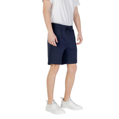 Hugo Boss Blue Cotton Bermuda - IT46 | M