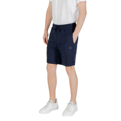 Hugo Boss Blue Cotton Bermuda - IT46 | M