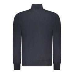 Hugo Boss Blue Cotton Men Sweater