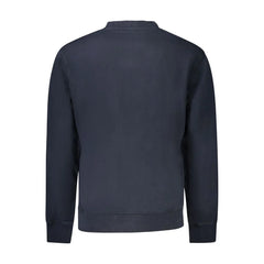 Hugo Boss Blue Cotton Men Sweater - S - Sweatshirts