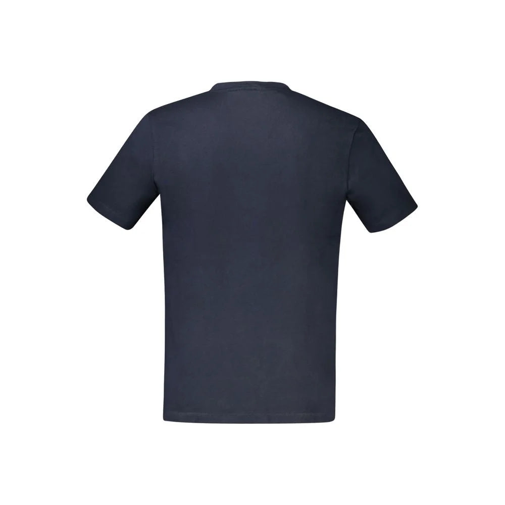 Hugo Boss Blue Cotton Men T-Shirt - T-Shirts