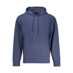 Hugo Boss Blue Cotton Men’s Hoodie