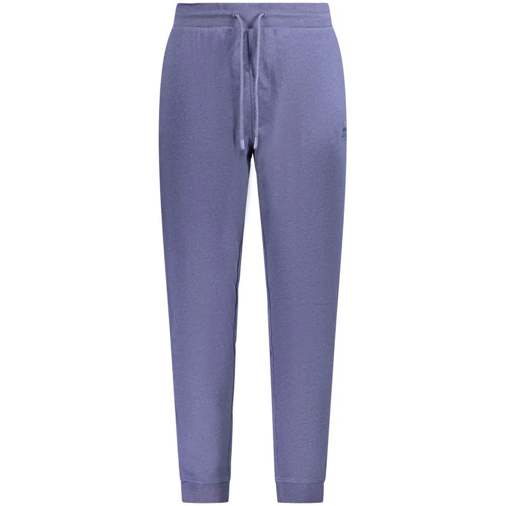 Hugo Boss Blue Cotton Pant